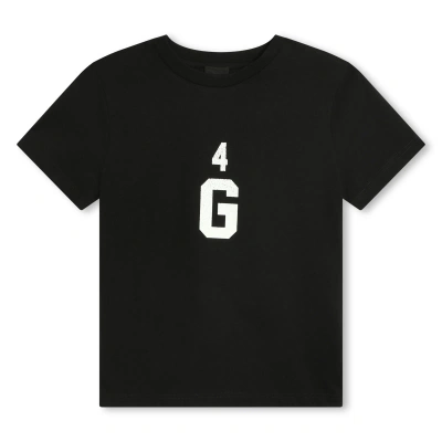 Givenchy Kids' T-shirt Con Logo In Black