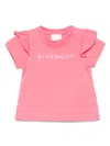 Givenchy Logo-print T-shirt In Fucsia
