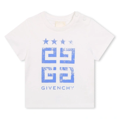 Givenchy Babies' T-shirt Con Logo In White