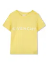 Givenchy Logo-print T-shirt In Yellow