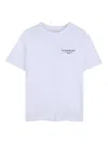 Givenchy Unisex Mini Cotton Tee Shirt In White