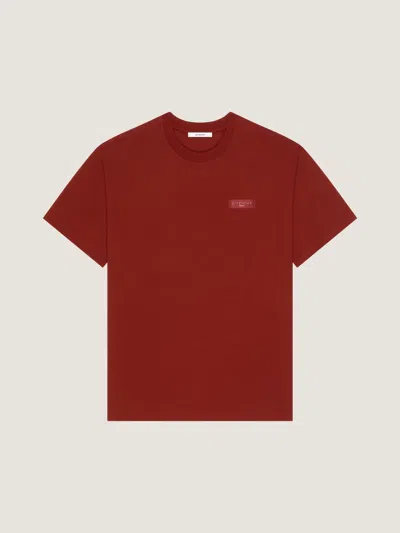 GIVENCHY T-SHIRT EN COTON AVEC GROS GRAIN GIVENCHY PARIS