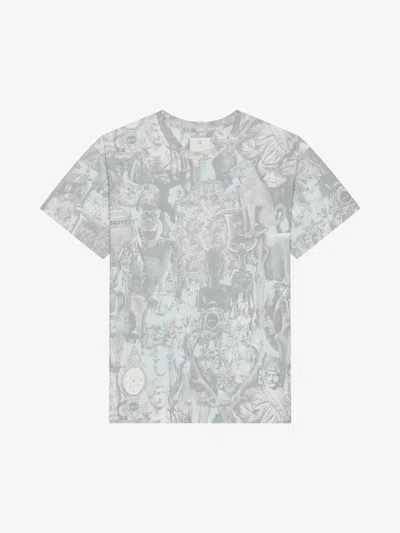 Givenchy T-shirt In Cotton With Hubert Objects Print In D