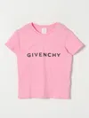 Givenchy T-shirt  Kids Color Baby Pink