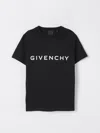 Givenchy Logo-print Short-sleeve T-shirt In Black