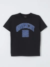 Givenchy Logo-appliqué Cotton-jersey T-shirt 6-12 Years Black In Black
