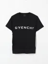 Givenchy Kids' Oversized Fit T-shirt In Schwarz
