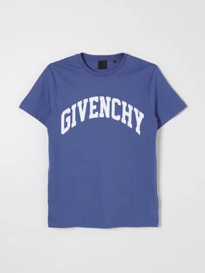 Givenchy T-shirt  Kids Color Blue In Blau