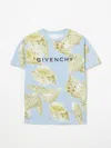 Givenchy Shell-print T-shirt In Hellblau