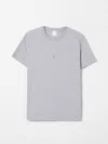 Givenchy Melange Grey T-shirt With 4g Logo In Grey