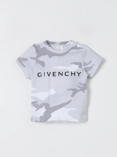 Givenchy Babies' T恤  儿童 颜色 灰色 In Grey