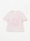 Givenchy Short Sleeve T-shirt In Pink