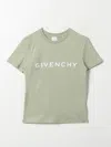 Givenchy T-shirt  Kids Color Sage In Sage Grün
