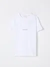 Givenchy Boy's Contrast Logo-print T-shirt In White