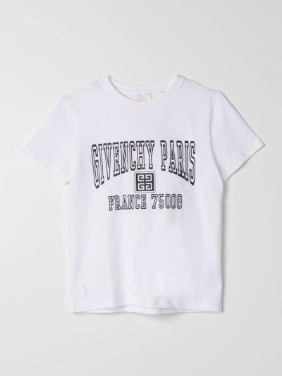 Givenchy Kids' T恤  儿童 颜色 白色 In White