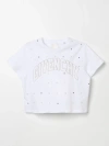 GIVENCHY T-SHIRT GIVENCHY KIDS COLOR WHITE,F33465001