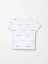 GIVENCHY T-SHIRT GIVENCHY KIDS COLOR WHITE,F33490001