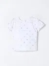 GIVENCHY T-SHIRT GIVENCHY KIDS COLOR WHITE,F45550001
