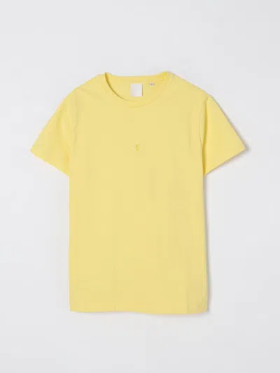 GIVENCHY T-SHIRT GIVENCHY KIDS COLOR YELLOW,G53377003