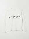 Givenchy Kids' T-shirt  Kinder Farbe Yellow Cream