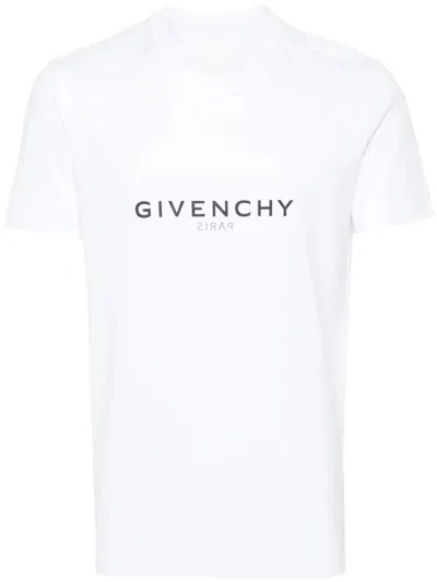 GIVENCHY T-SHIRT GIVENCHY REVERSE  IN COTONE