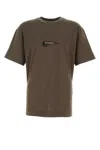 Givenchy Crew Neck Graphic Print Short Sleeves In Green