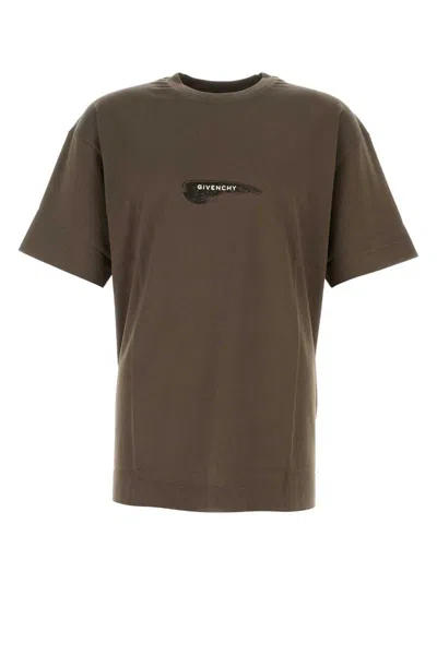 Givenchy Wings-print Cotton T-shirt In Green
