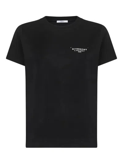 GIVENCHY BACK PRINT REGULAR FIT COTTON T-SHIRT
