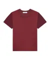 Givenchy Bi-material T-shirt With  Patch In Red