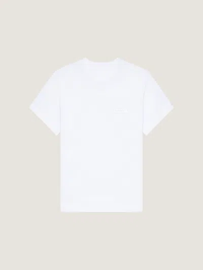 GIVENCHY T-SHIRT EN COTON AVEC PATCH GIVENCHY