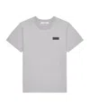Givenchy Short-sleeved Cotton T-shirt In Gray