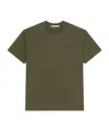 Givenchy Regular Fit Crew Neck Short Sleeve T-shirt In Green