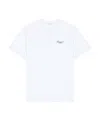 Givenchy Men White Crew Neck T-shirt With Logo On Front And Back In Cotton Man In White