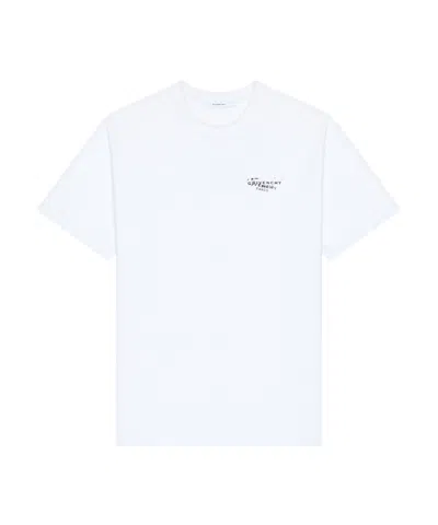 GIVENCHY GIVENCHY LOGO PRINTED CREWNECK T-SHIRT