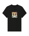 Givenchy T-shirt In Printed Jersey In Black