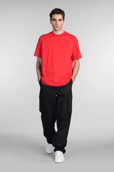 GIVENCHY T-SHIRT IN RED COTTON