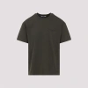 Givenchy Khaki Crewneck T-shirt In Gray