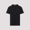 Givenchy Black Crewneck T-shirt With Logo Patch On The Front In Cotton Man In Black