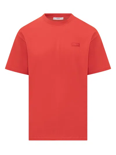 Givenchy T-shirt Logo Patch In Red