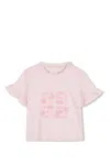 Givenchy Short Sleeve T-shirt In Marshmallow
