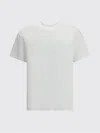 Givenchy Men White Crew Neck T-shirt With Logo On Front And Back In Cotton Man In White
