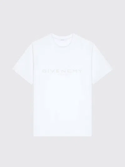 Givenchy Logo Jacquard T-shirt In White