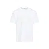 Givenchy White T-shirt With Maxi Logo On The Front In Cotton Man In White