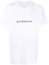 GIVENCHY T-SHIRT OVERSIZE GIVENCHY REVERSE IN COTONE