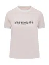 Givenchy Pale Pink Cotton T-shirts And Polos In Pale Pink/white