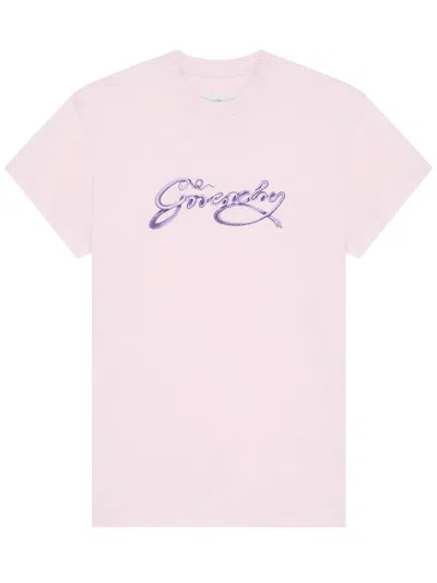 Givenchy T-shirt In Pink