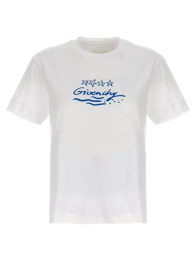 Givenchy T-shirt Stampa In White