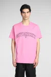 Givenchy T-shirt In Rose-pink Cotton In Rose-pink
