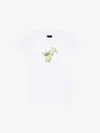 GIVENCHY SLIM FIT T-SHIRT IN COTTON WITH 4G DETAIL AND PRINT