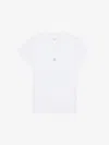 GIVENCHY SLIM FIT T-SHIRT IN COTTON WITH 4G DETAIL